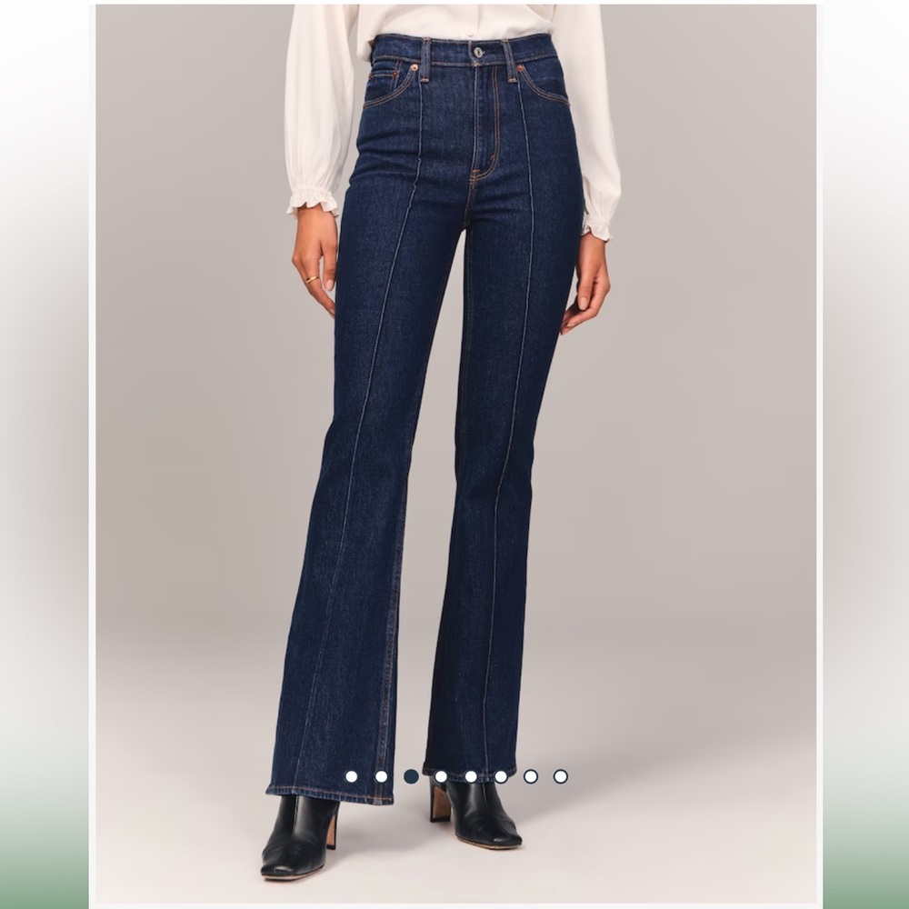 High rise vintage flare jean